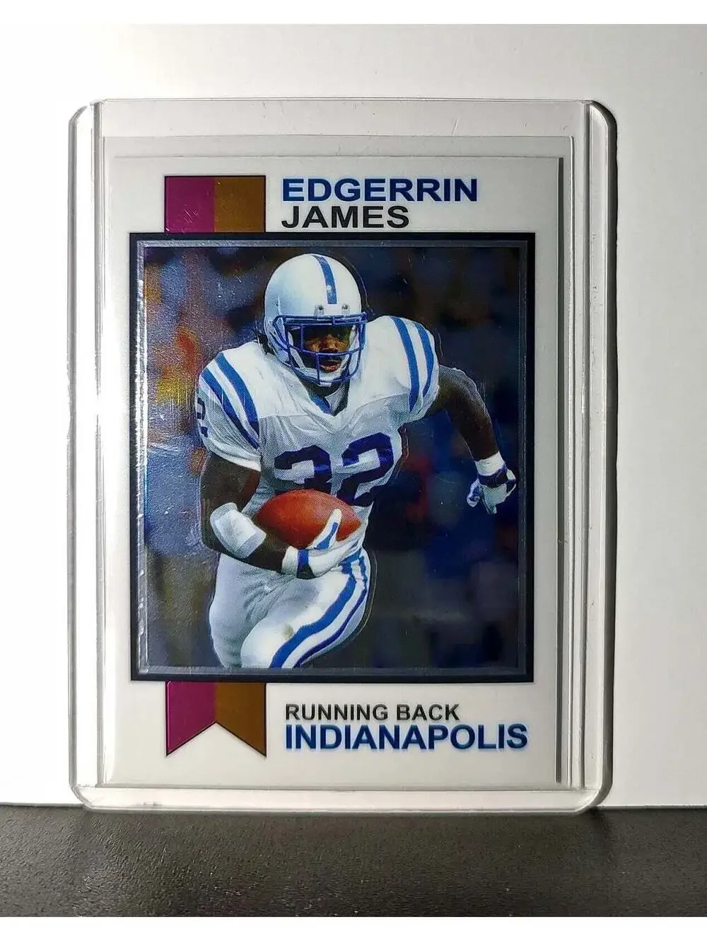 Edgerrin James 2023 Topps 1973 NFL #1973-15 Card Indianapolis Colts